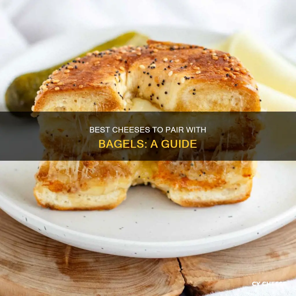 what cheese goes on bagels