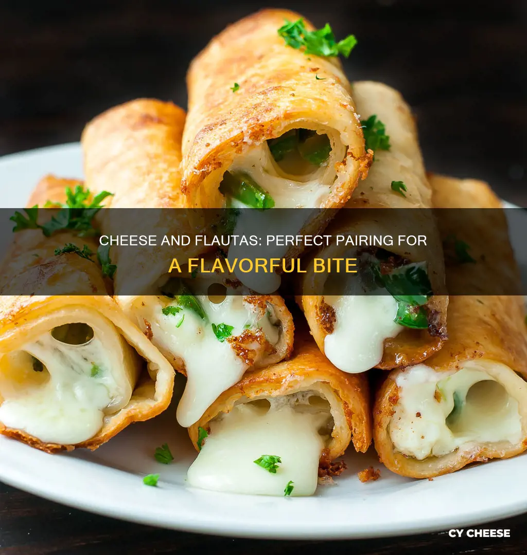 what cheese goes on flautas