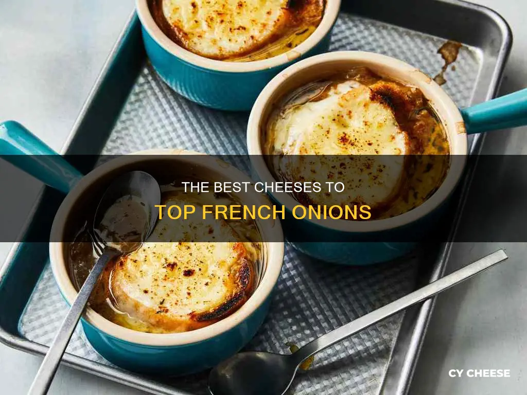 what cheese goes on french onion