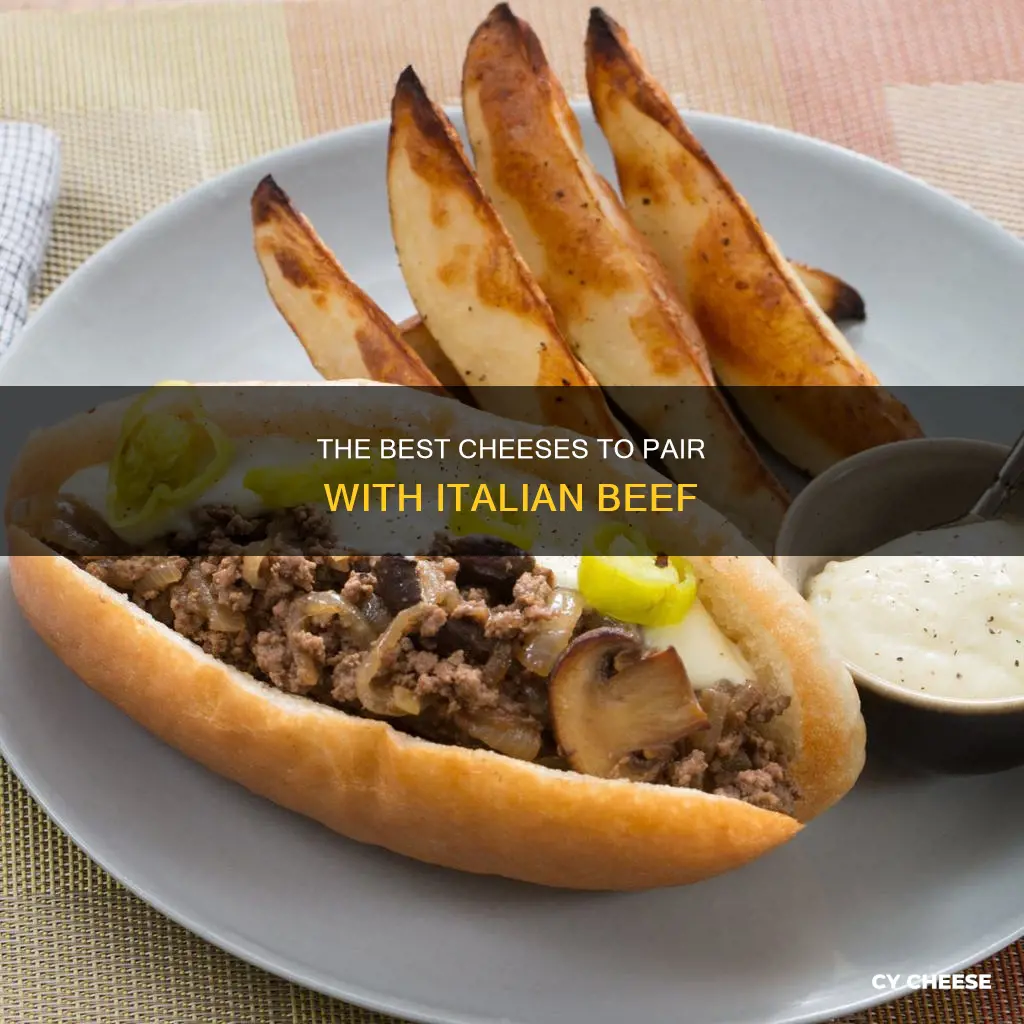 what cheese goes on italian beef