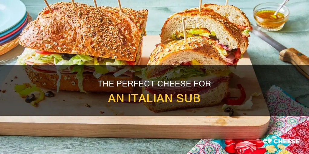 what cheese goes on italian sub