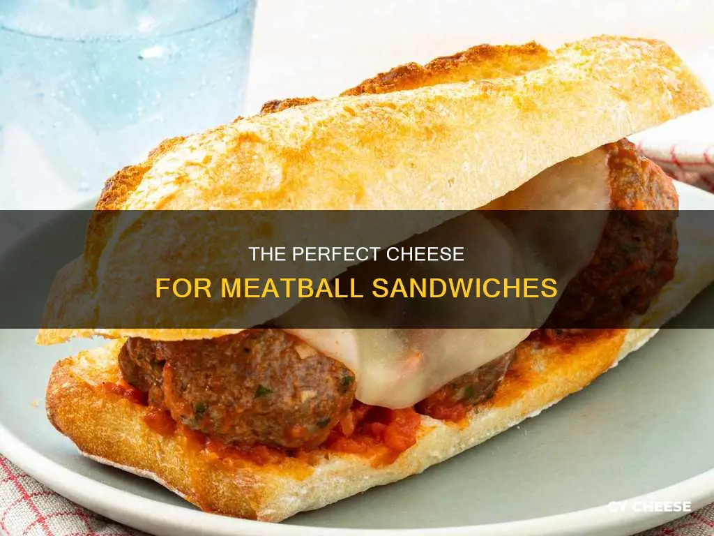 what cheese goes on meatball sandwiches