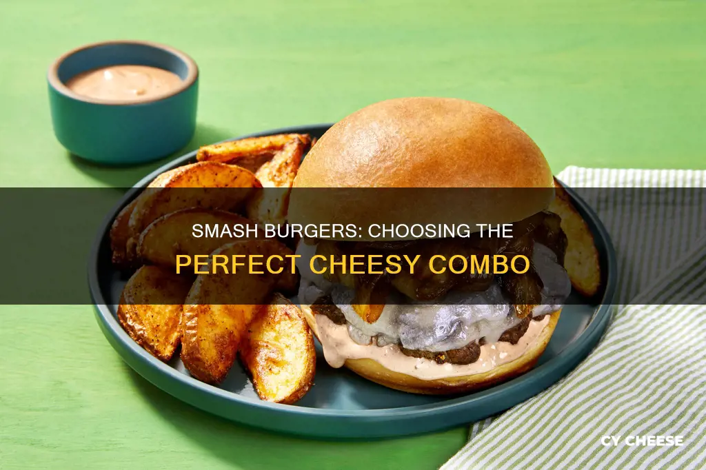 what cheese goes on smash burgers