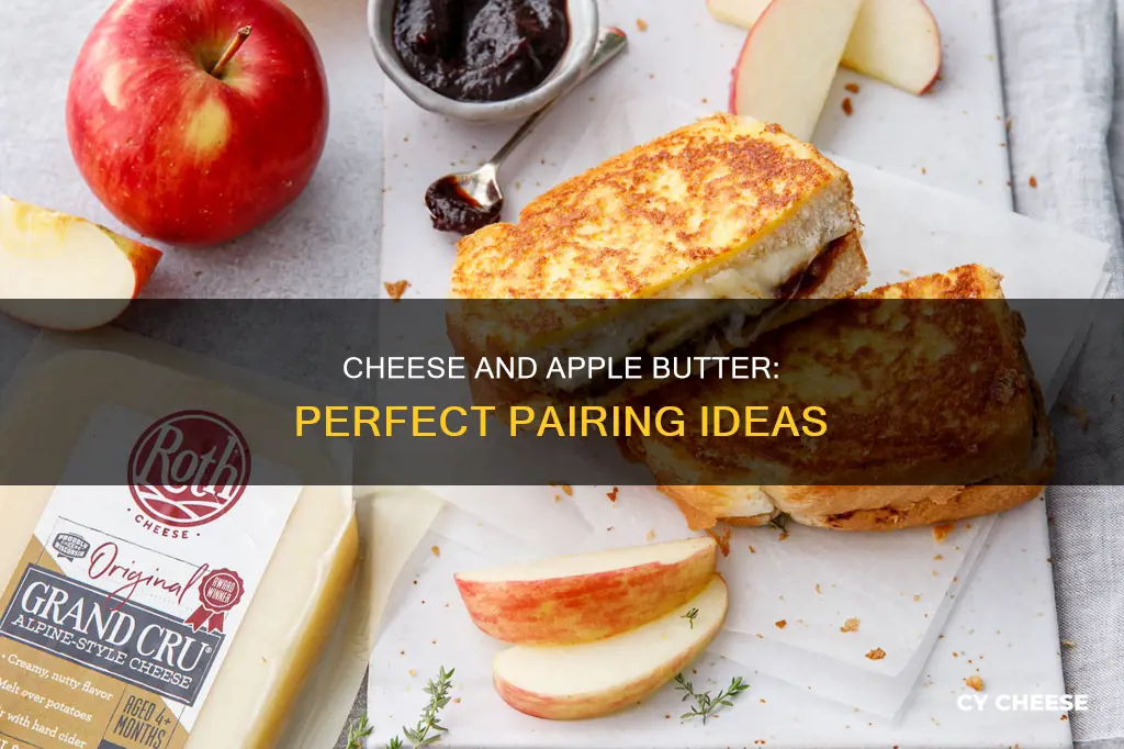 what cheese goes well with apple butter