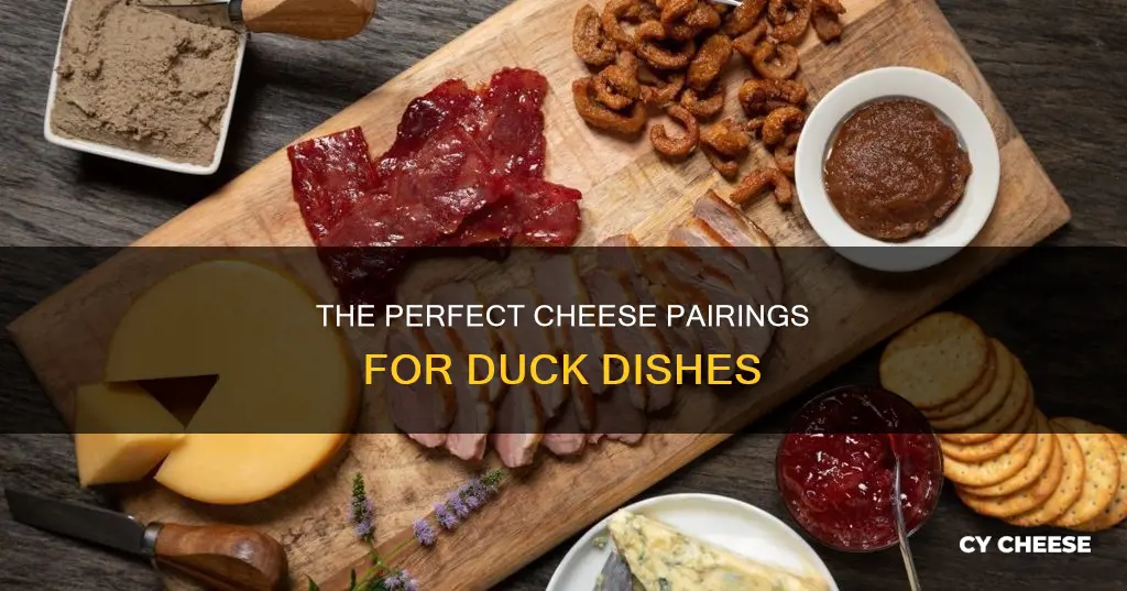 what cheese goes well with duck