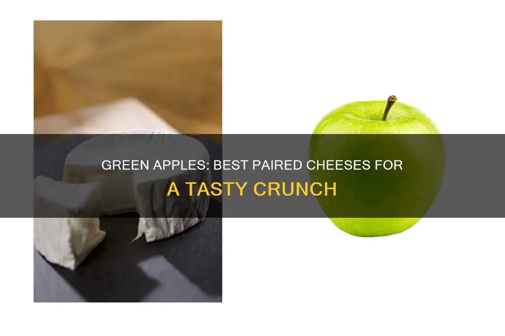 what cheese goes well with green apples