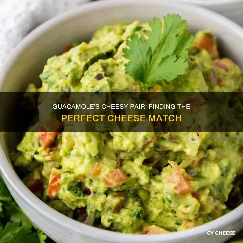 what cheese goes well with guacamole