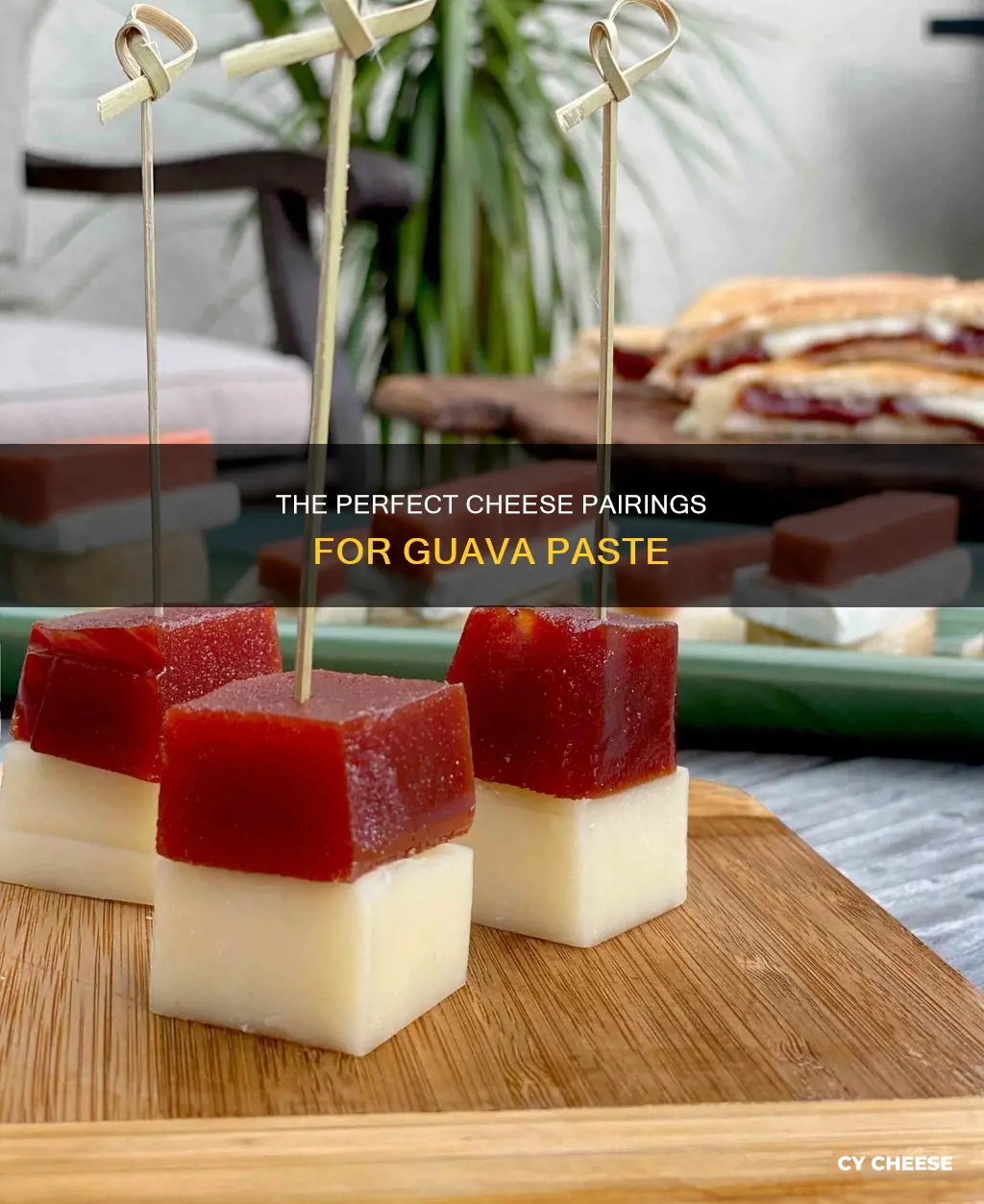 what cheese goes well with guava paste