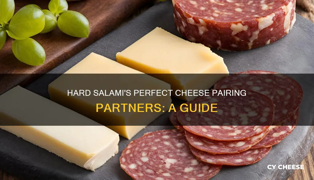 what cheese goes well with hard salami