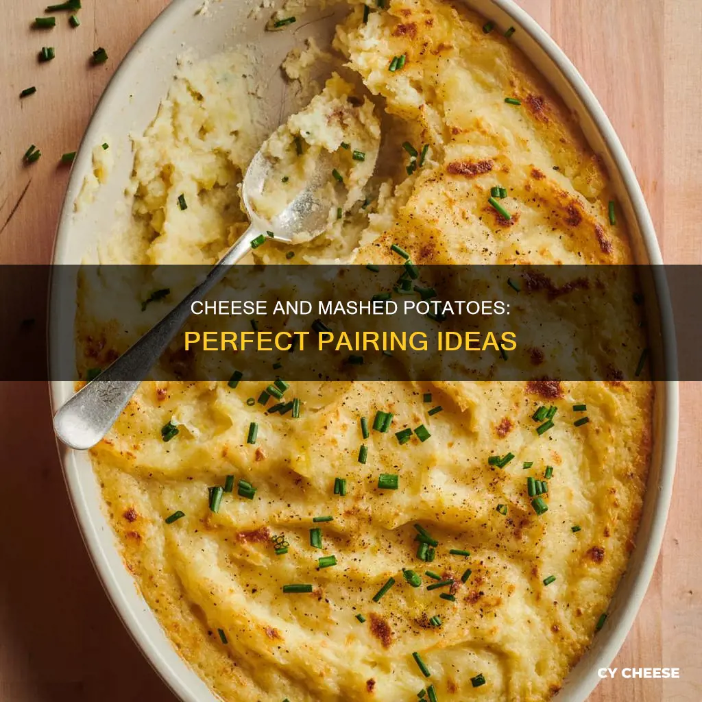 what cheese goes well with mashed potatoes