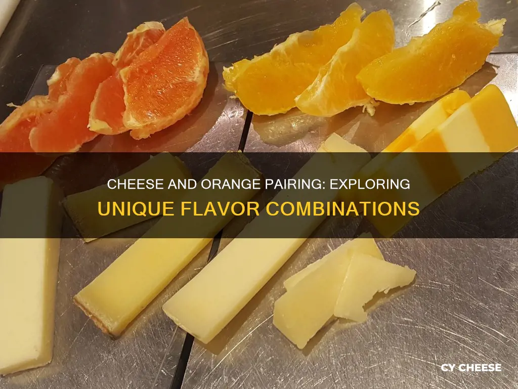 what cheese goes well with oranges