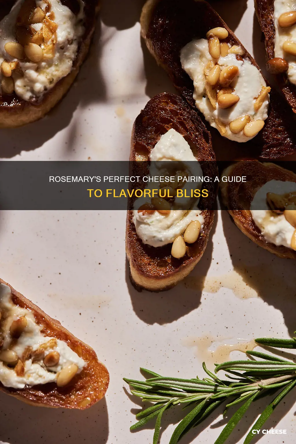 what cheese goes well with rosemary