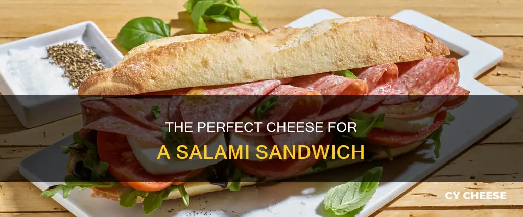 what cheese goes well with salami sandwich