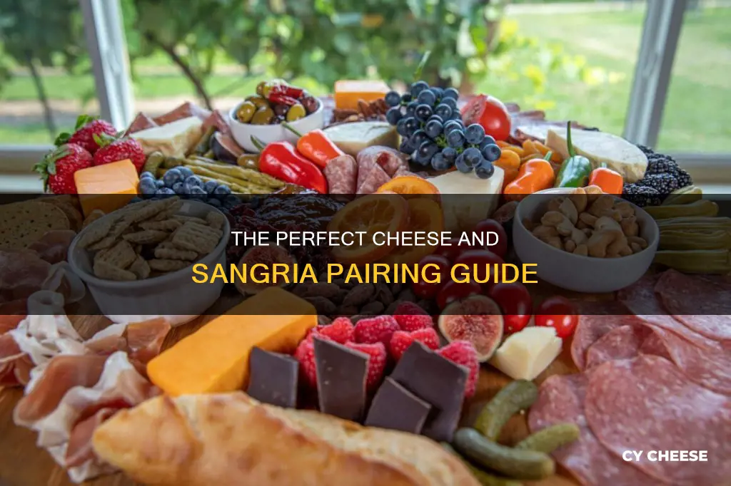 what cheese goes well with sangria