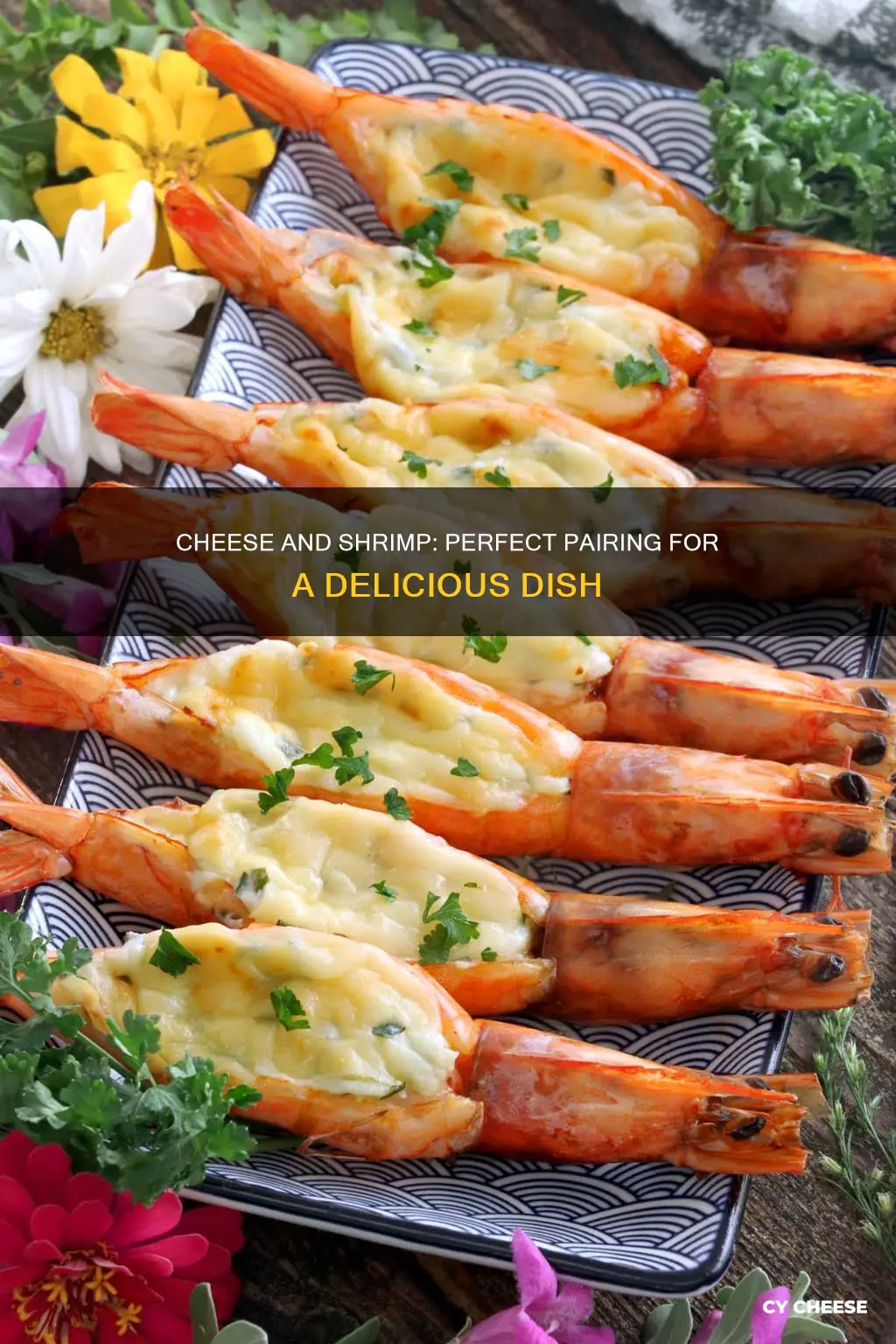 what cheese goes well with shrimp