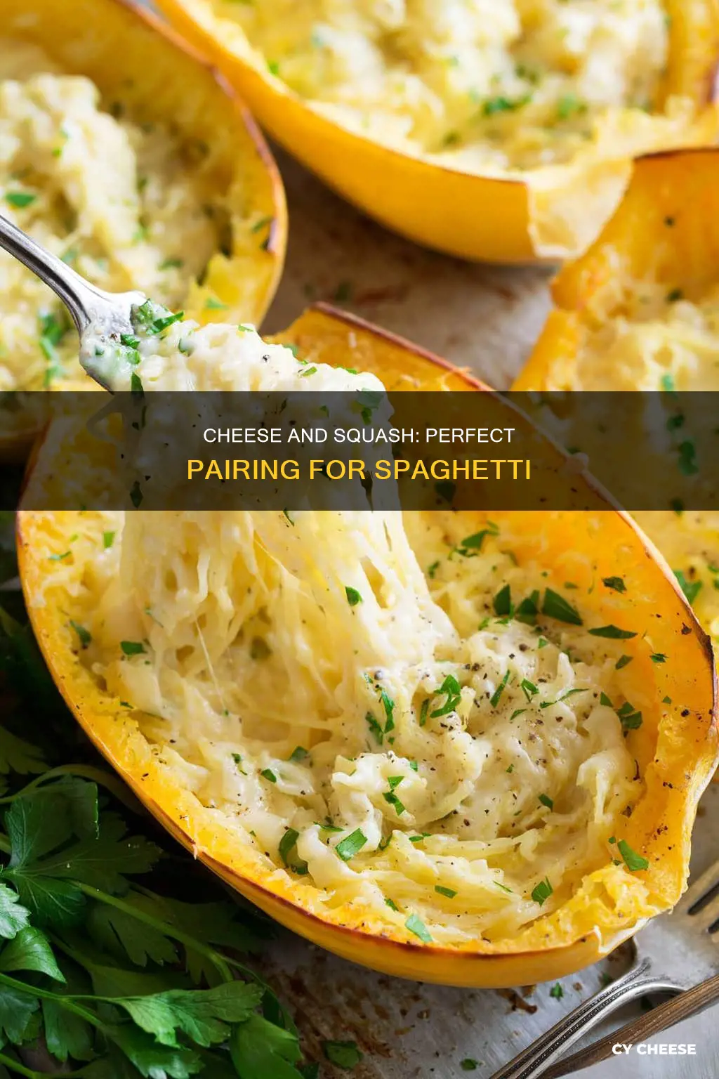 what cheese goes well with spaghetti squash