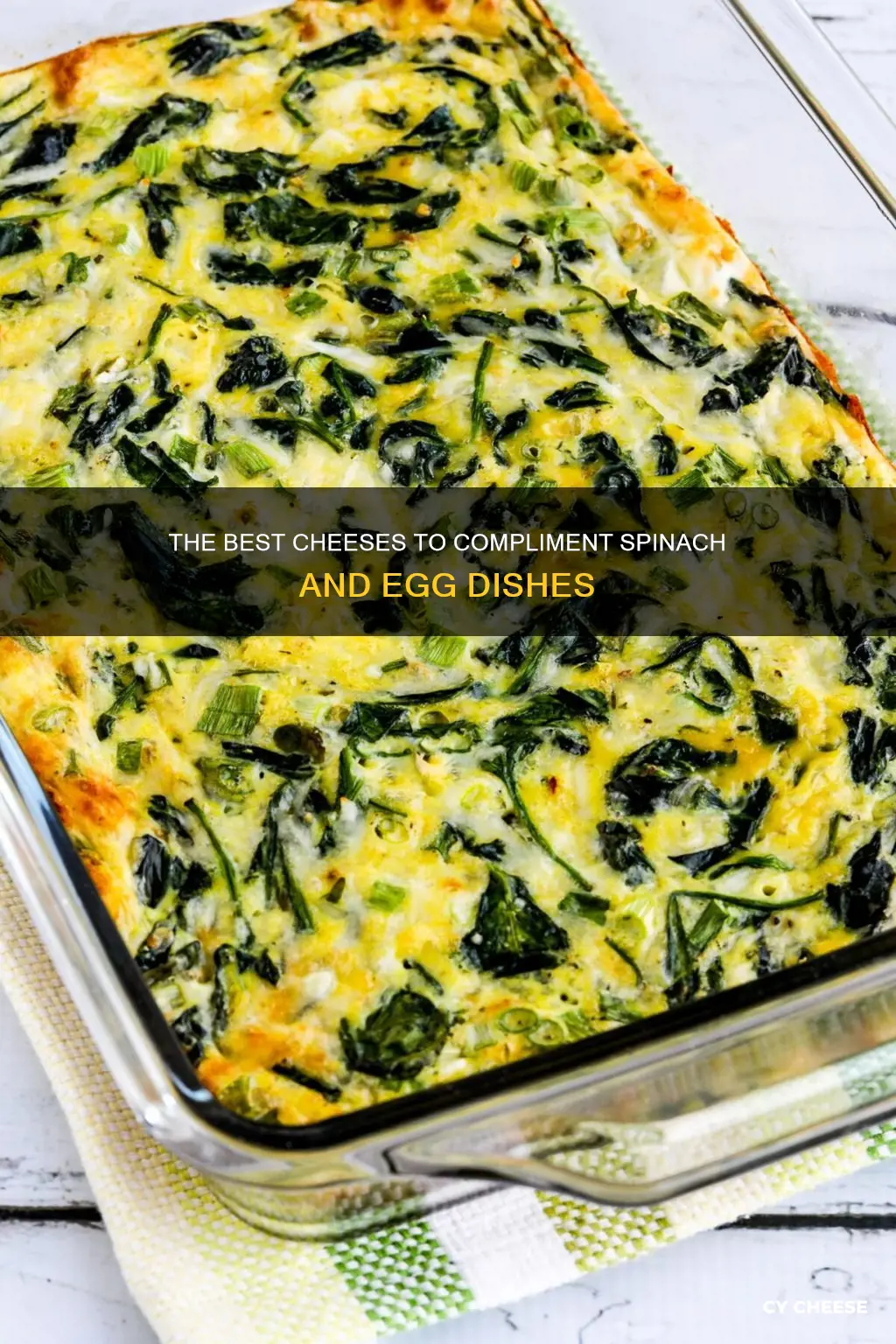 what cheese goes well with spinach and eggs