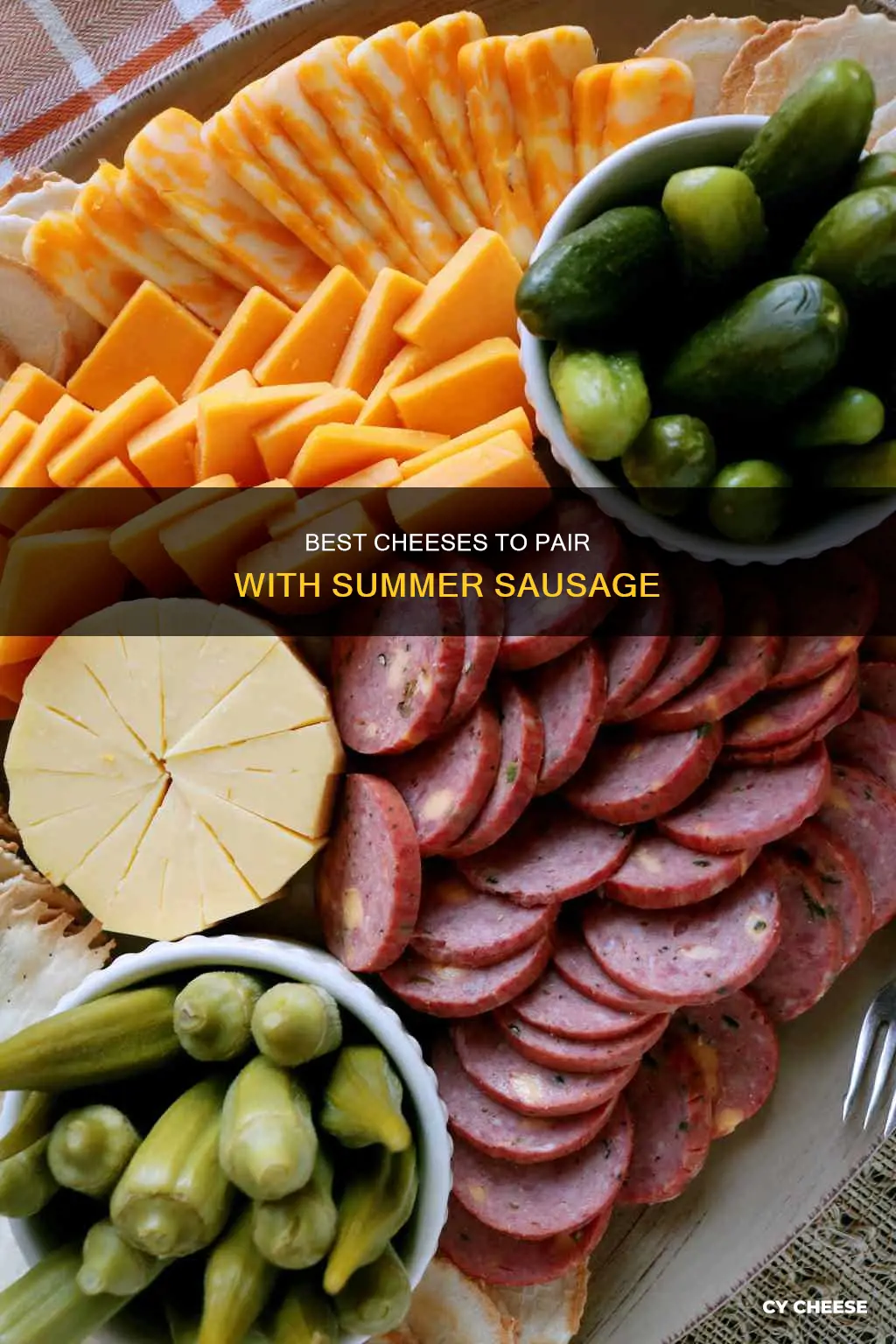 what cheese goes well with summer sausage