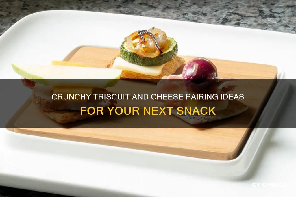what cheese goes well with tricuits