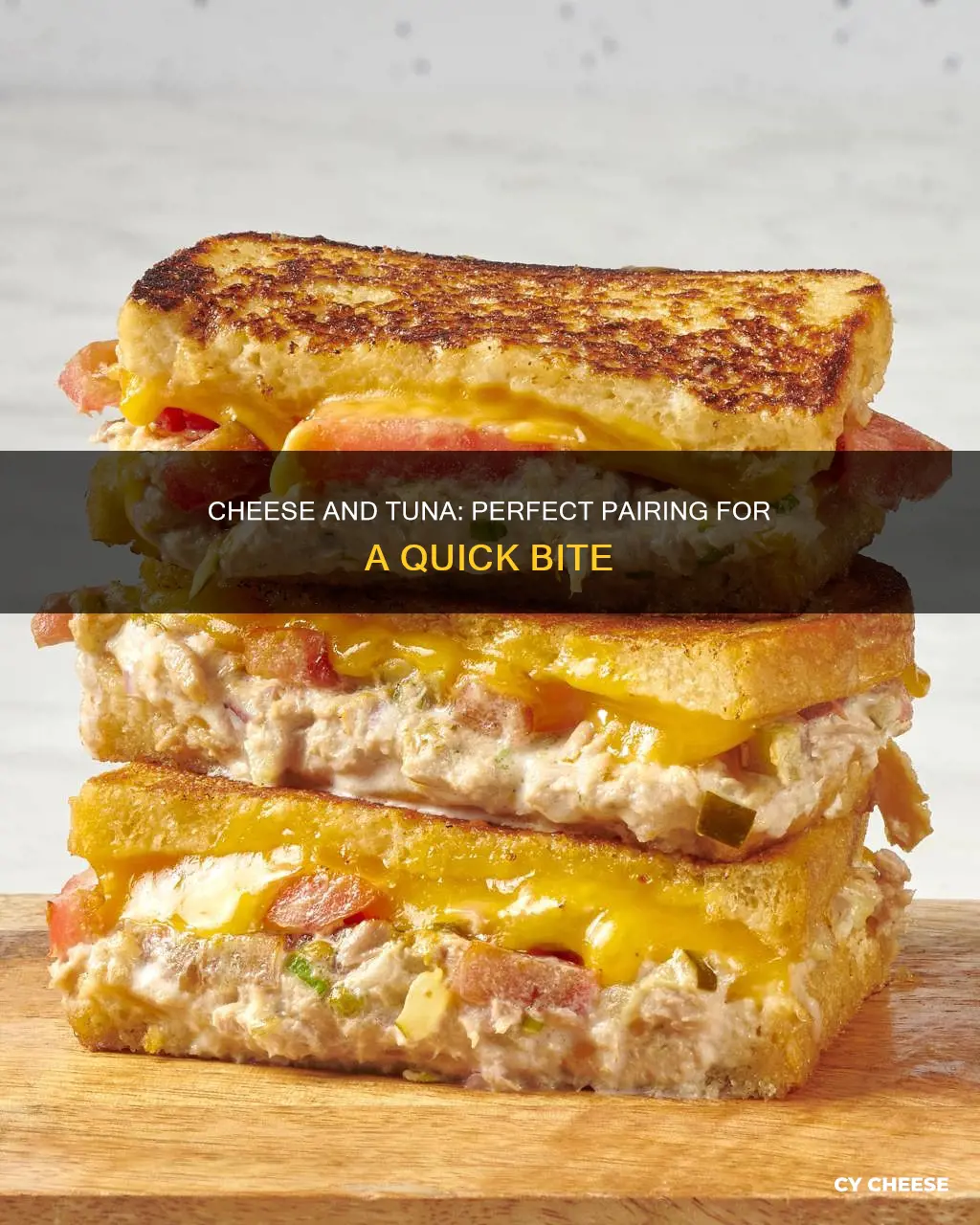 what cheese goes well with tuna fish