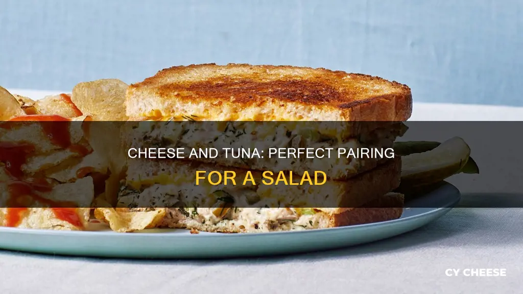 what cheese goes well with tuna salad