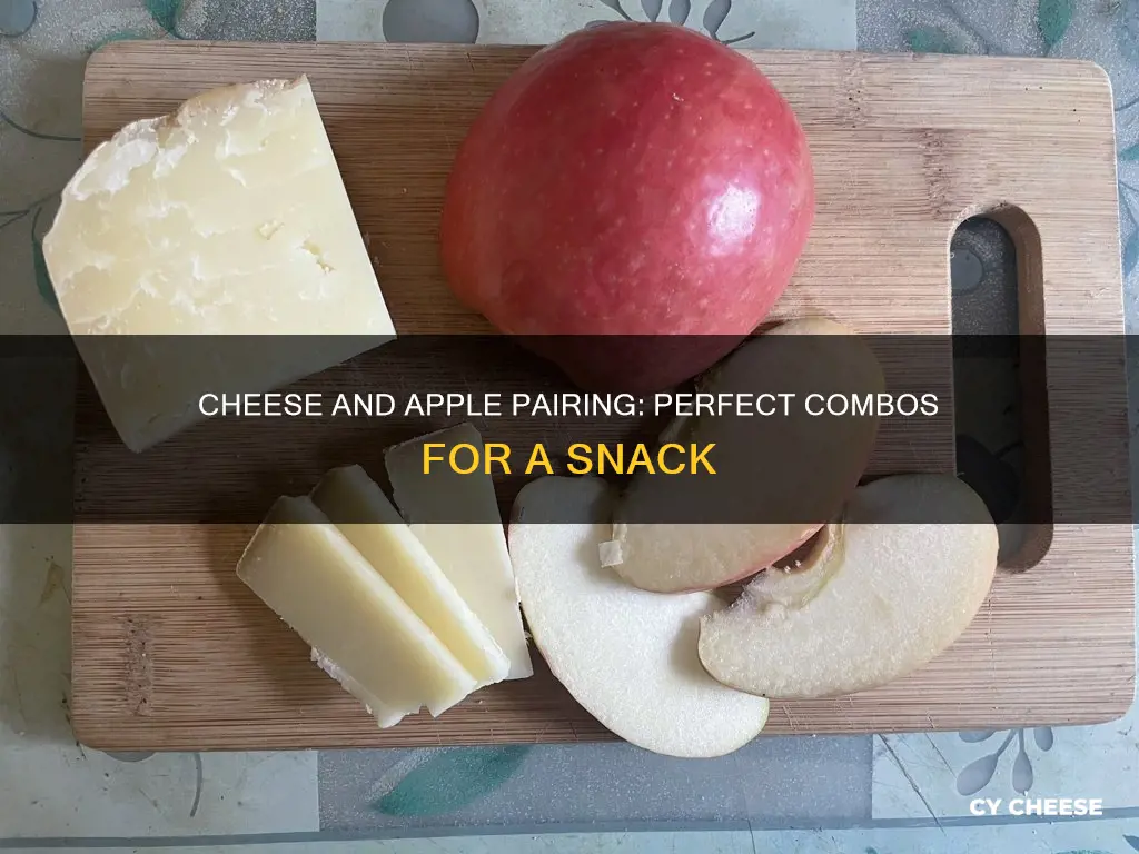 what cheese goes with apples