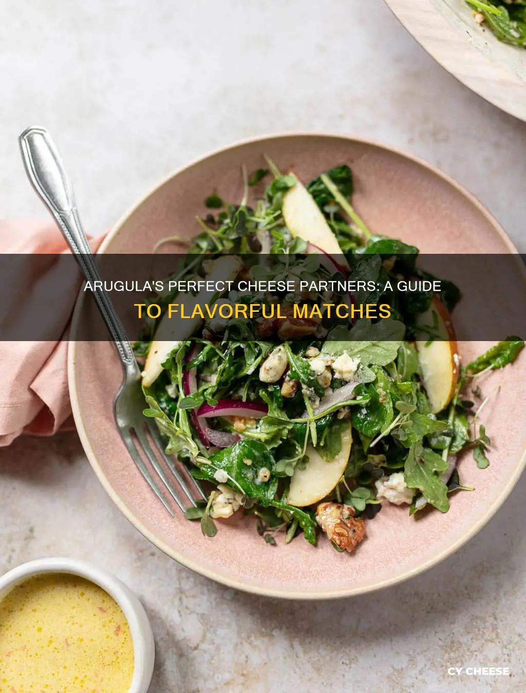 what cheese goes with arugula