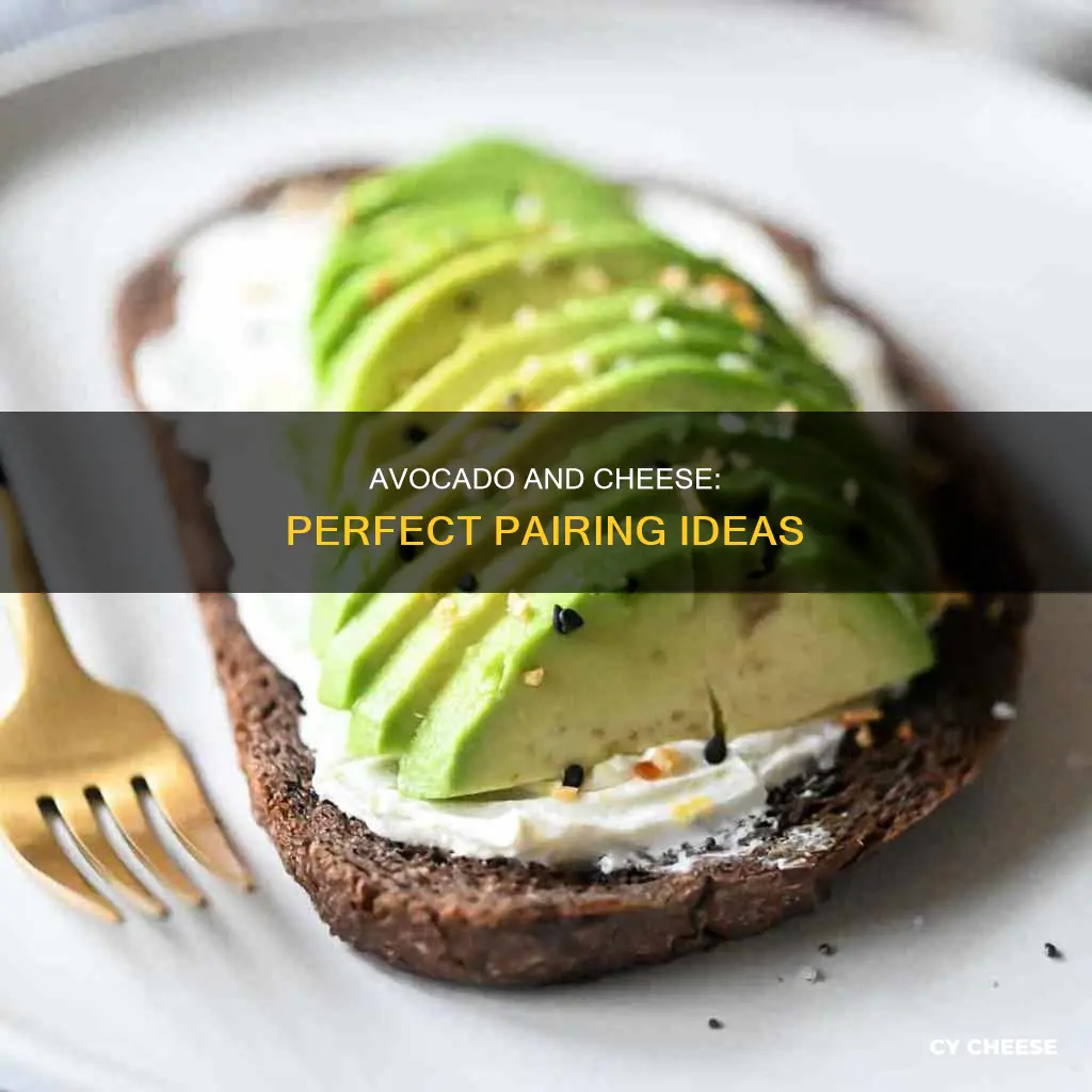 what cheese goes with avocado