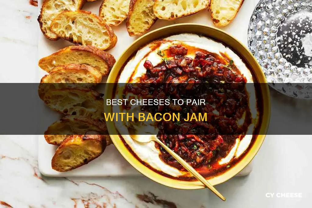 what cheese goes with bacon jam