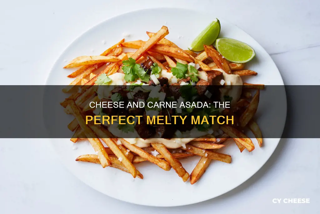 what cheese goes with carne asada