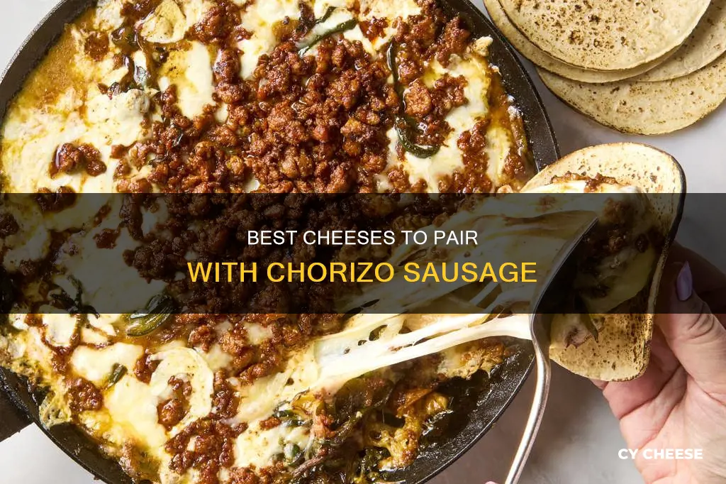 what cheese goes with chorizo sausage