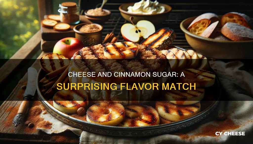 what cheese goes with cinnamon sugar flavor