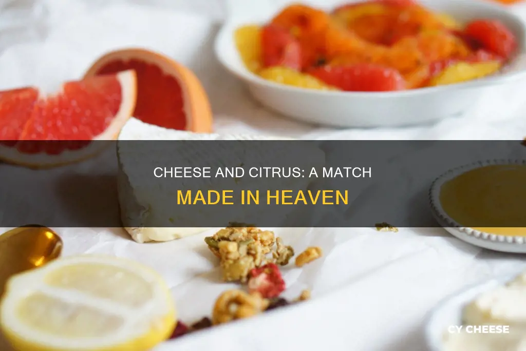 what cheese goes with citrus