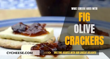 Cheese and Cracker Pairing: Fig, Olive, and Cheesy Delights