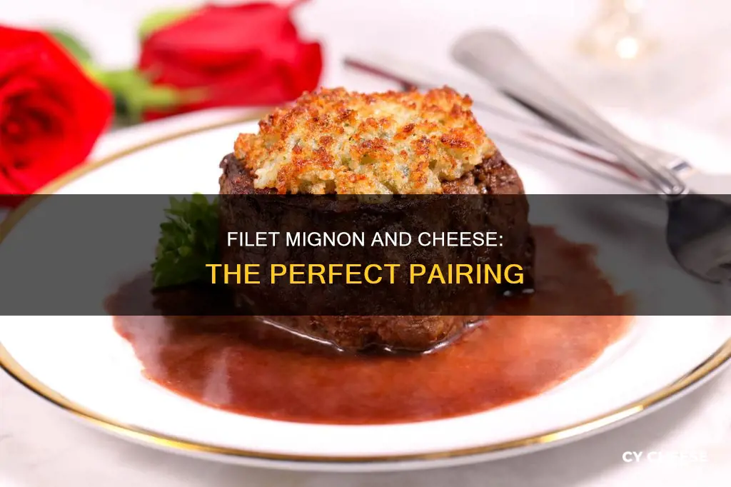 what cheese goes with filet mignon