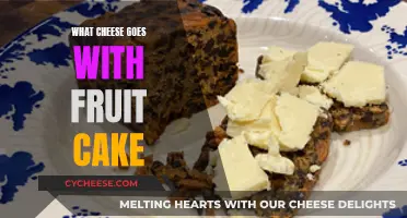 Cheese and Fruit Cake: A Perfect Pairing