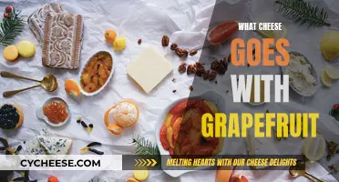 The Perfect Cheese Pairing for Grapefruit