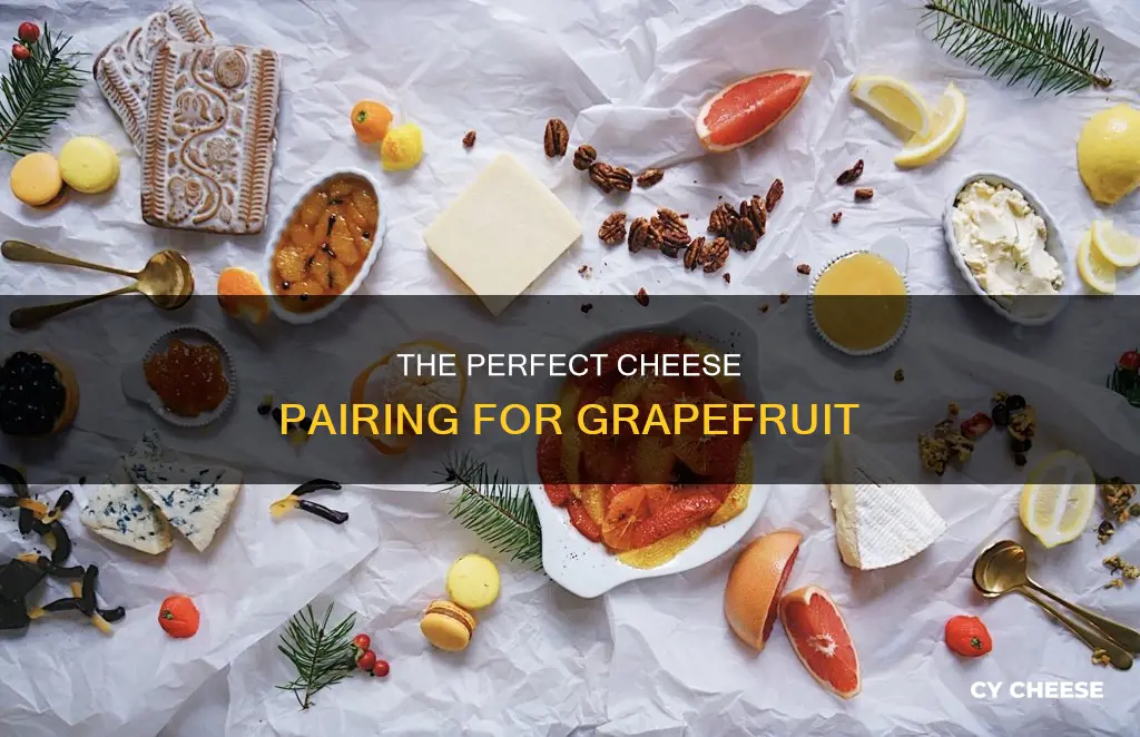 what cheese goes with grapefruit