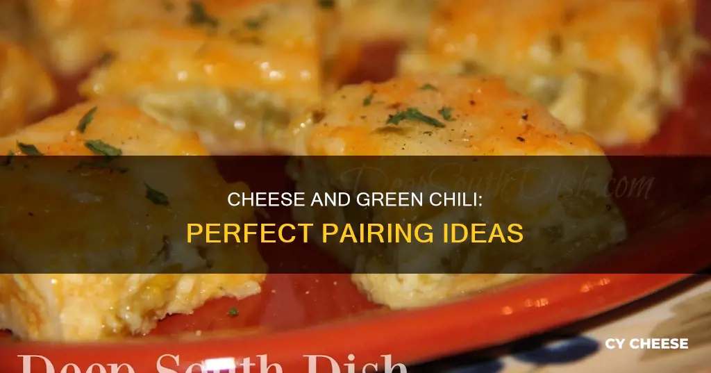 what cheese goes with green chili