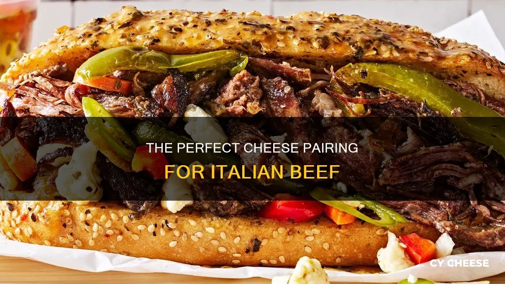 what cheese goes with italian beef