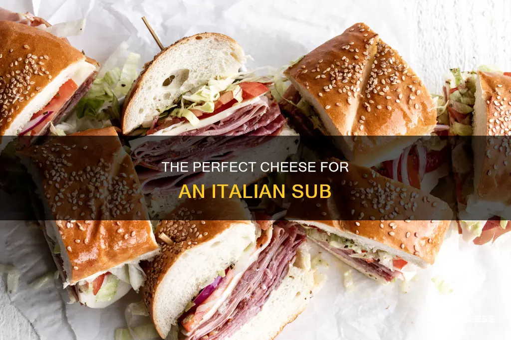 what cheese goes with italian sub