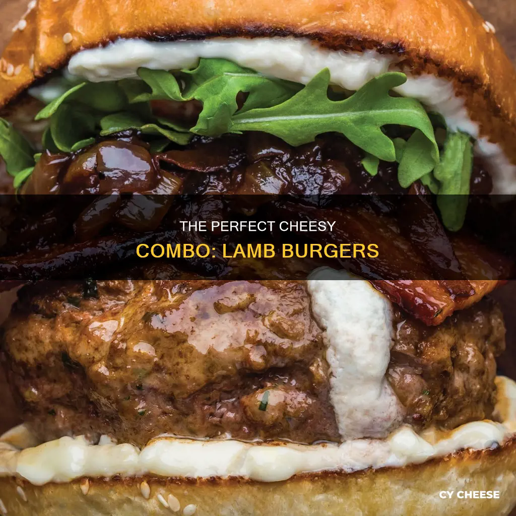 what cheese goes with lamb burger