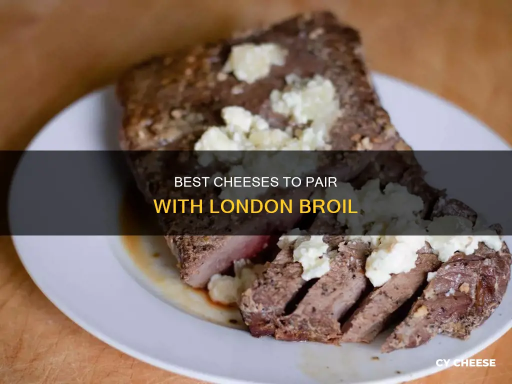 what cheese goes with london broil