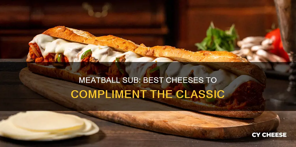 what cheese goes with meatball sub