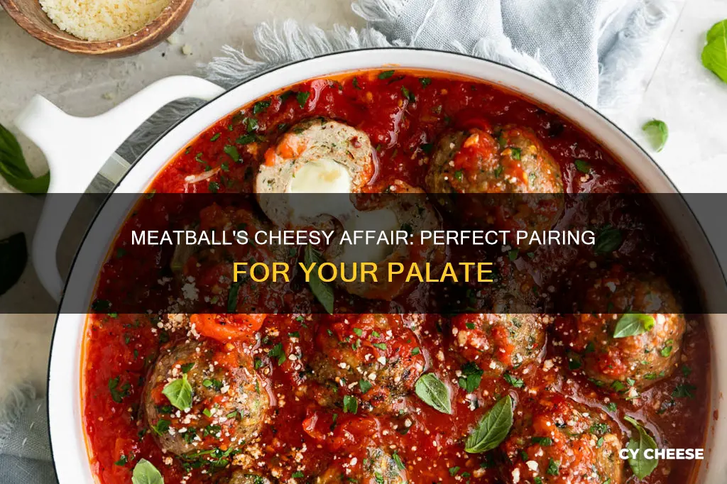 what cheese goes with meatballs