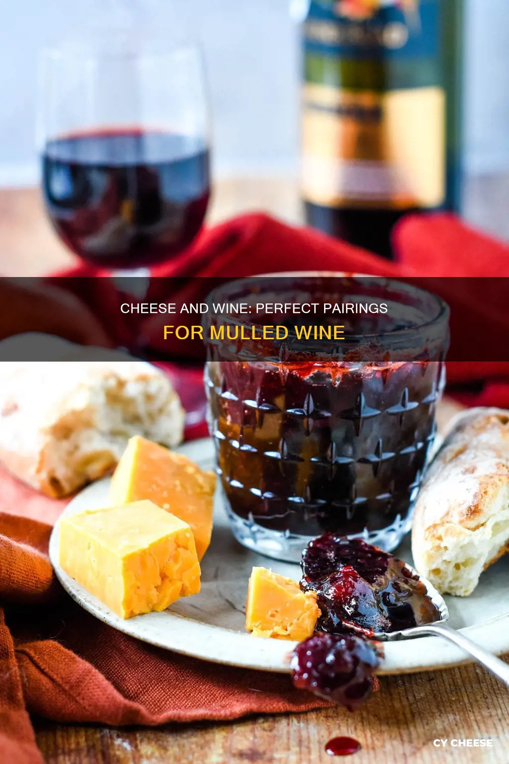 what cheese goes with mulled wine