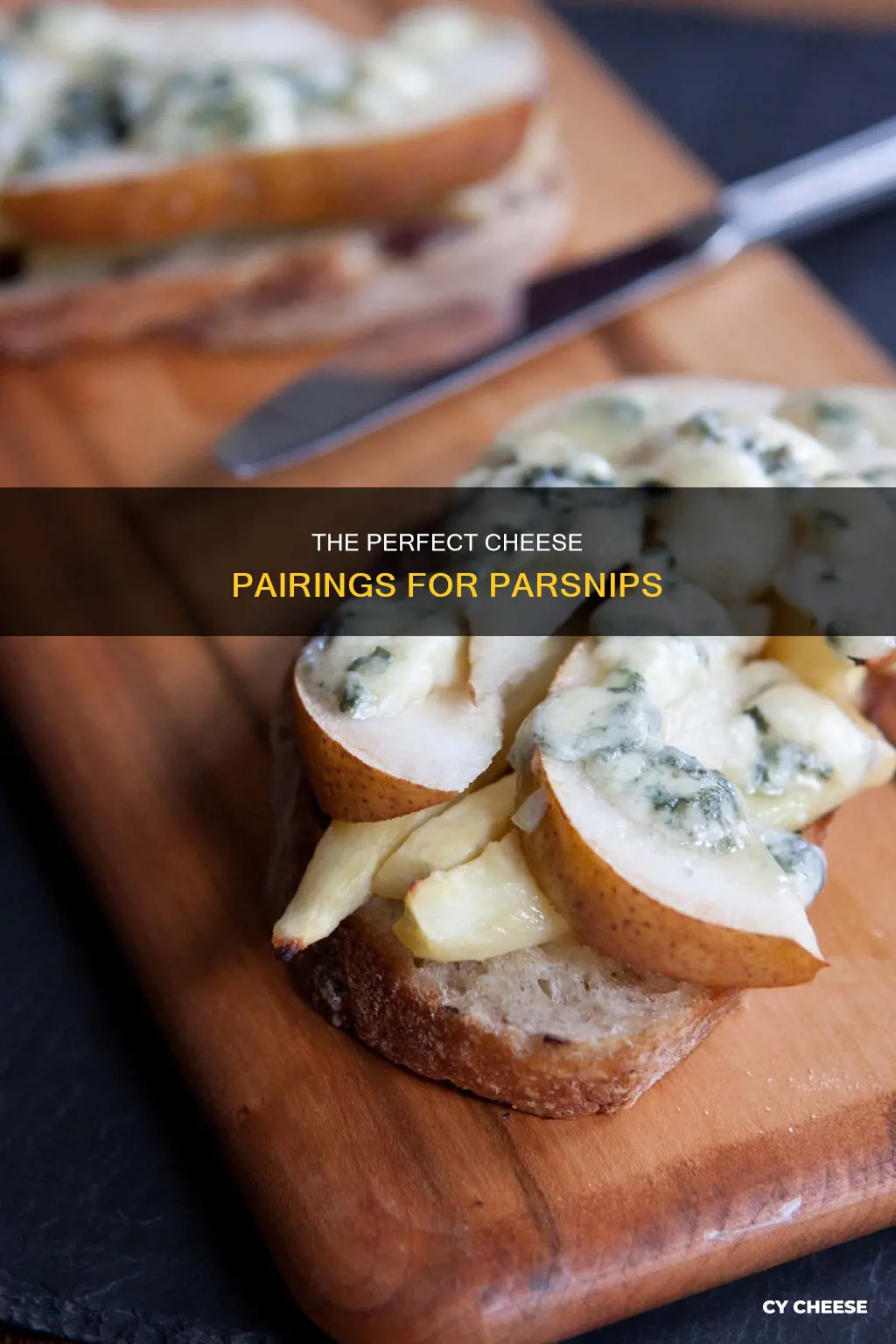 what cheese goes with parsnips