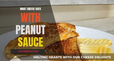 Cheese and Peanut Sauce: A Tasty Combination?