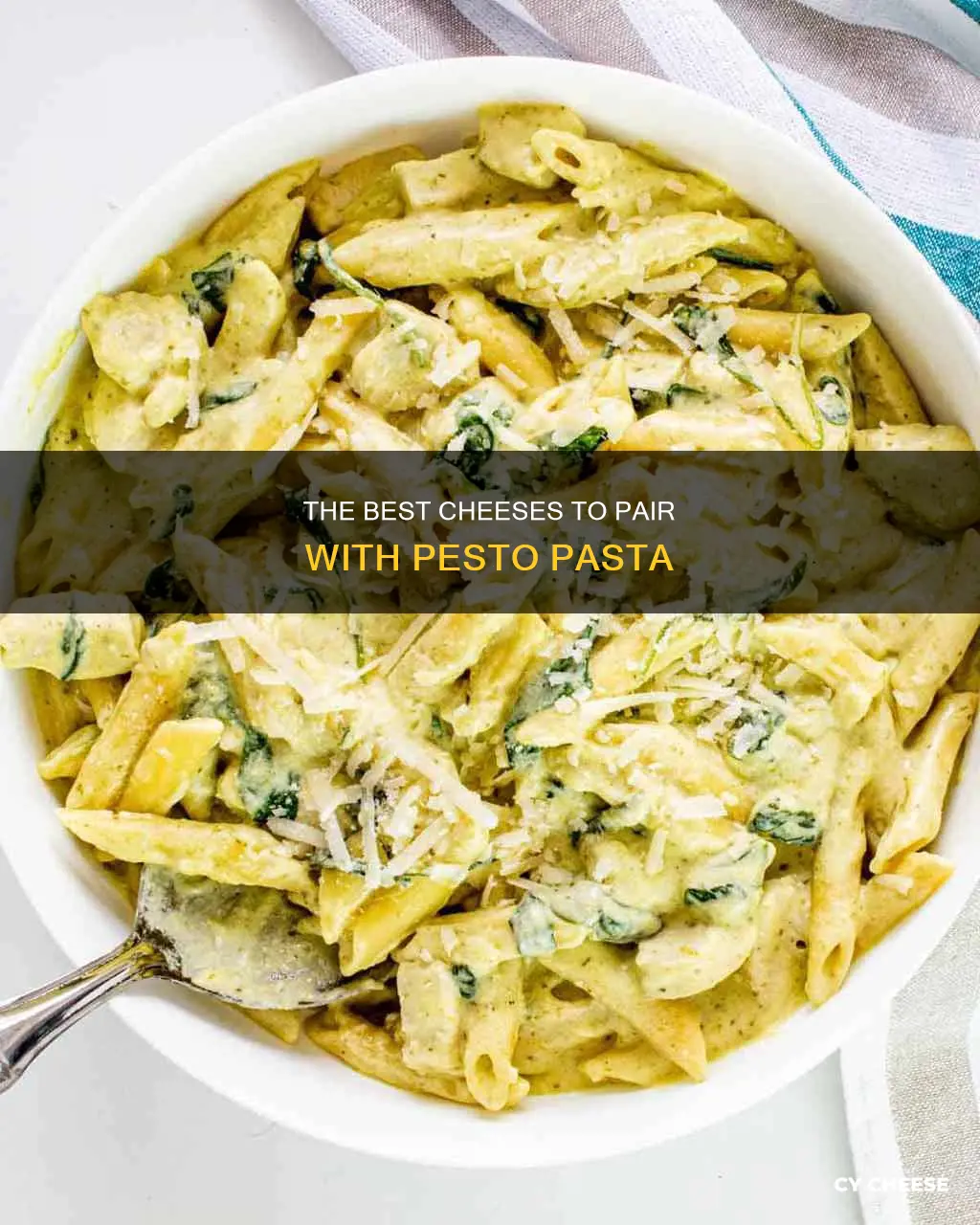 what cheese goes with pesto pasta