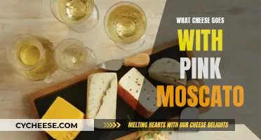 The Perfect Cheese Pairing for Pink Moscato